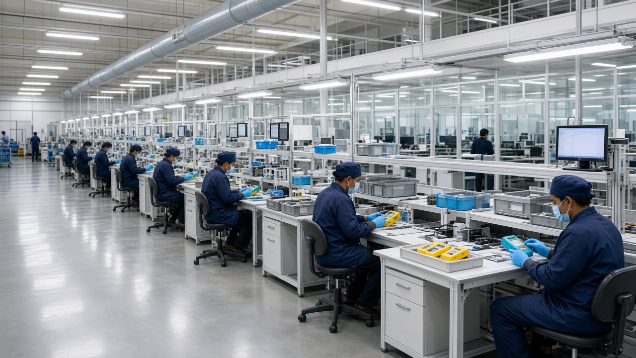 ARESTA manufacturing floor