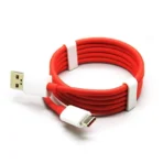 ARESTA Unique Type C Dash Charging USB Cable for Fast Charging & Data Transfer (Red, 1 Meter) - Image 5