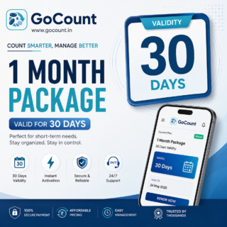 GoCount 1 Month Recharge