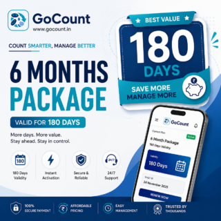 GoCount 6 Month Recharge
